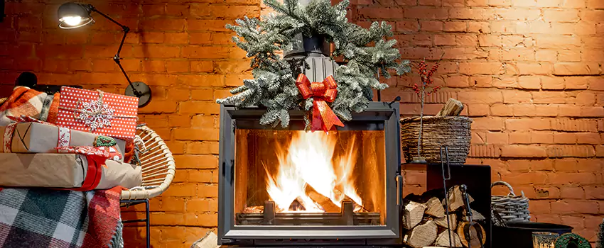 Travis Industries Linear Gas Fireplace Installation in Logansport, Indiana