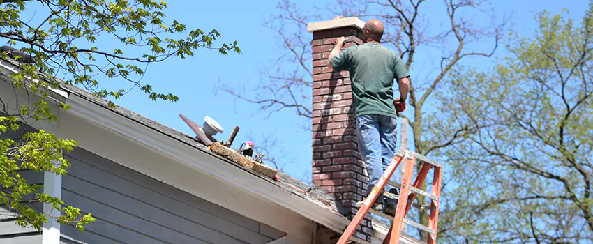 Vinyl and PVC Chimney Flashing Installation in Logansport, IN