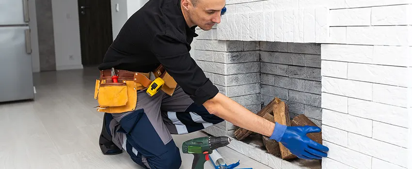 Fireplace Damaged Damper Frame Repair Services in Logansport, Indiana