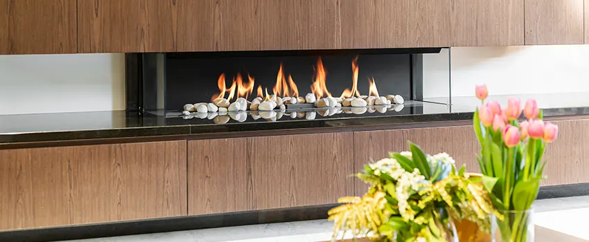 Double-height Fireplace Design Refurbishment in Logansport, Indiana