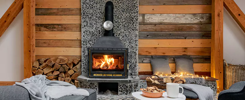 Thelin Hearth Products Direct Vent Gas Stove Fireplace Inspection in Logansport, Indiana